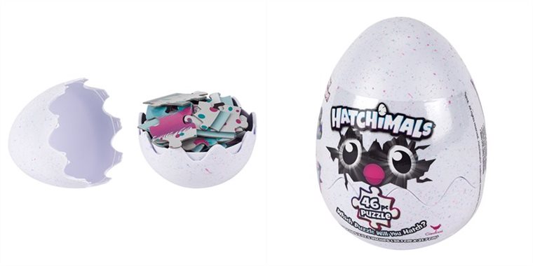 Puzzle Hatchimals in ou 48 piese
