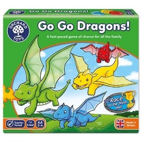Joc de societate Intrecerea dragonilor Go Go Dragons!