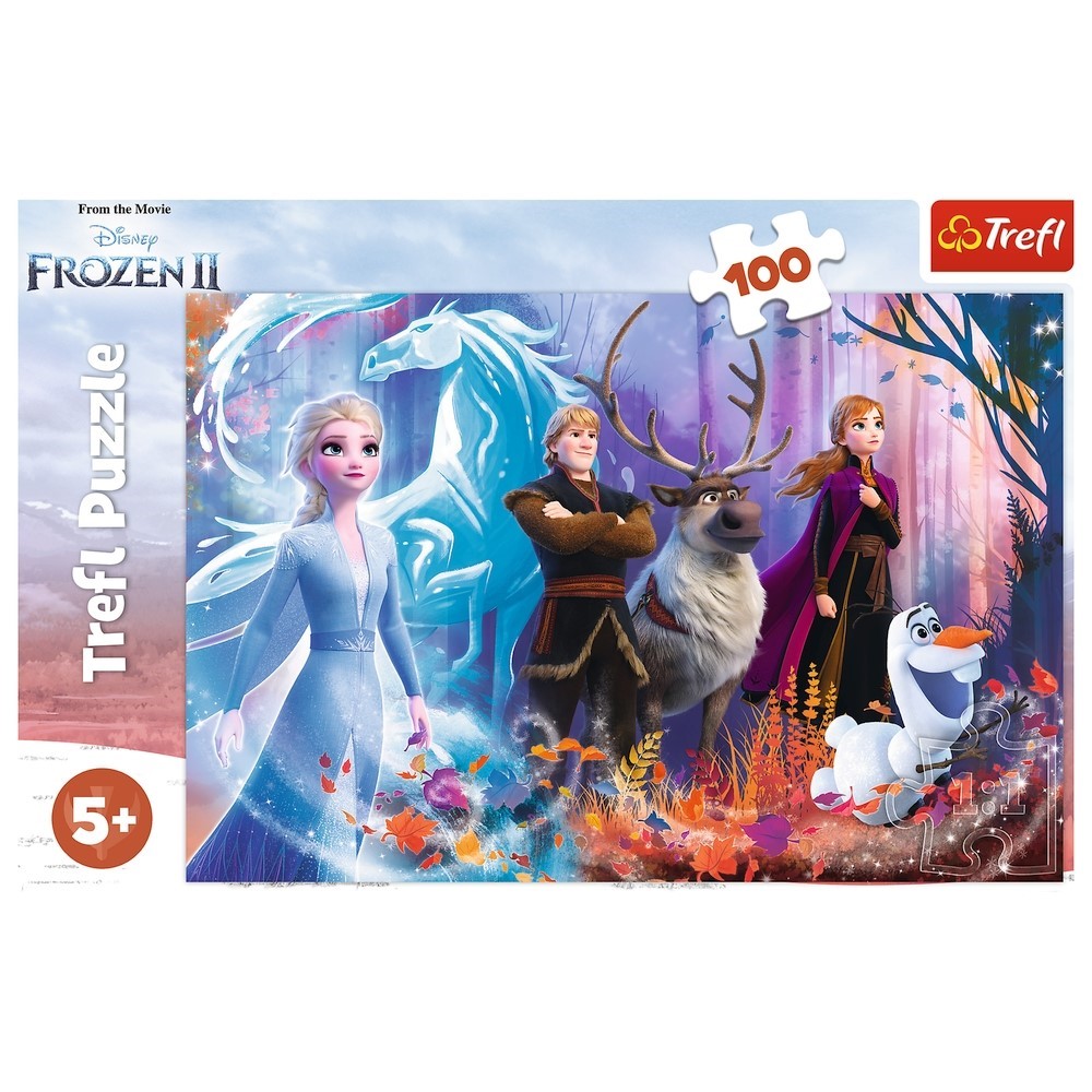 Puzzle Trefl 100 Frozen 2 Lumea Magica