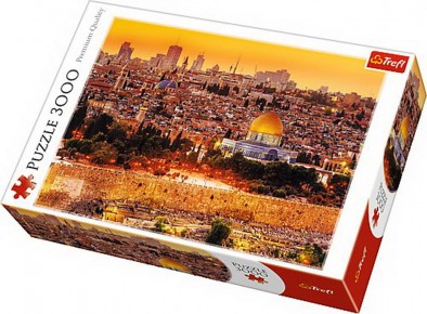 Puzzle Trefl 3000 Acoperisurile in Ierusalim