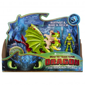 Dragons 3 figurina Ruffnut cu Barg si Belch