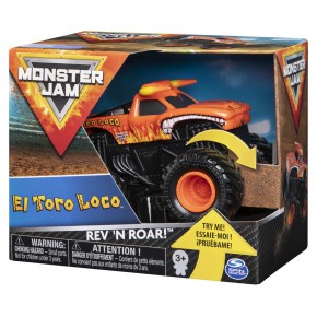 Monster Jam metalice seria Roar scara 1:43 El Toro loco