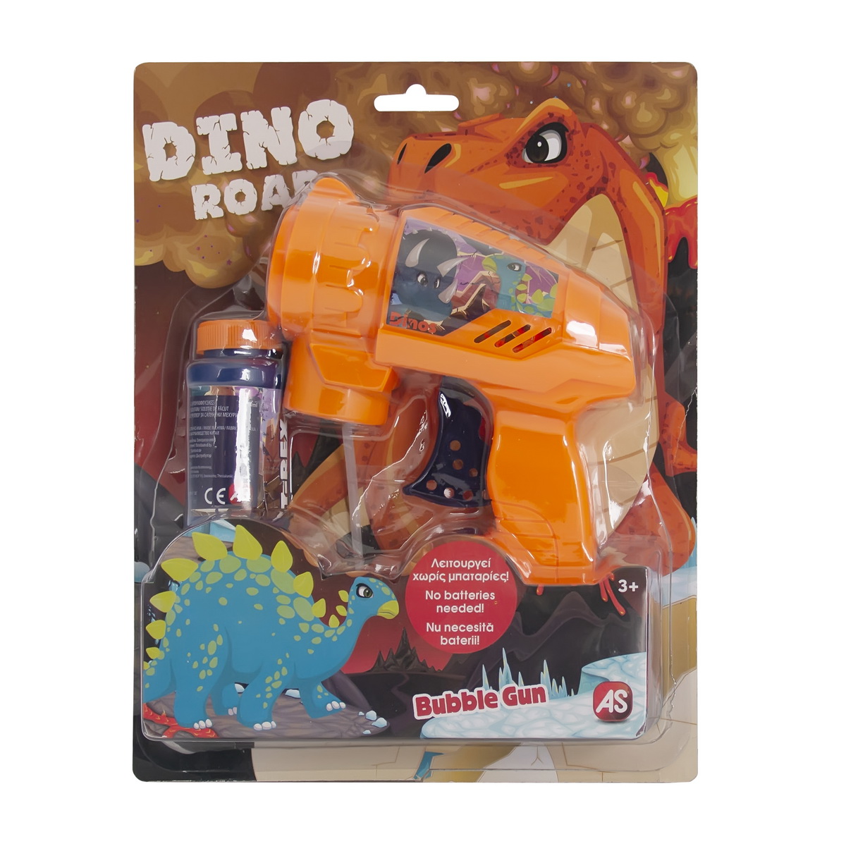 Pistol pentru baloane de sapun dinozauri