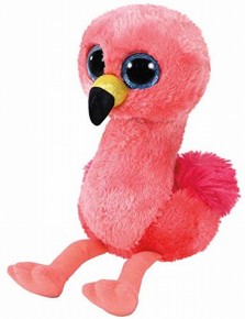 Plus 15 cm TY Boss Gilda Flamingo roz