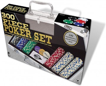 Set Poker cu 300 de jetoane de 11.5 gr