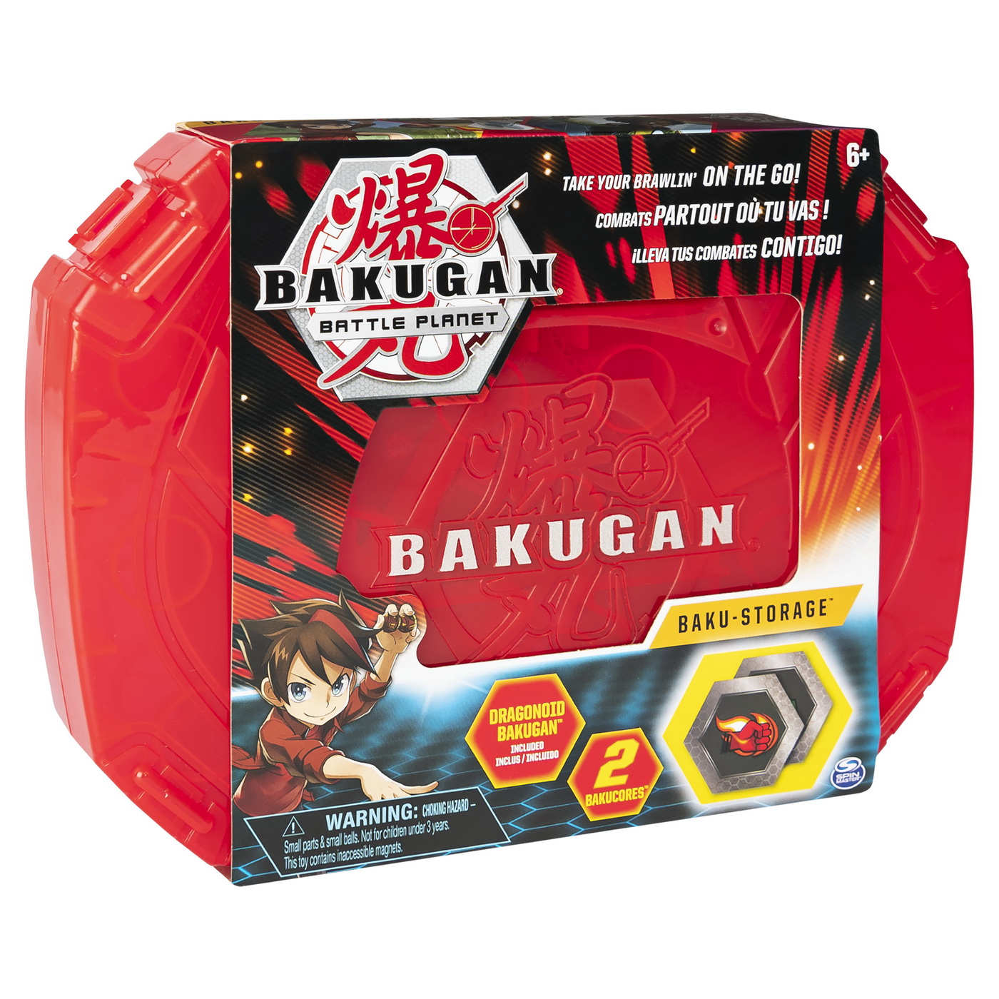 Bakugan Caseta pentru pastrare cu bila dragonoid