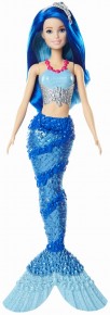 Barbie papusa Dreamtopia sirena albastra